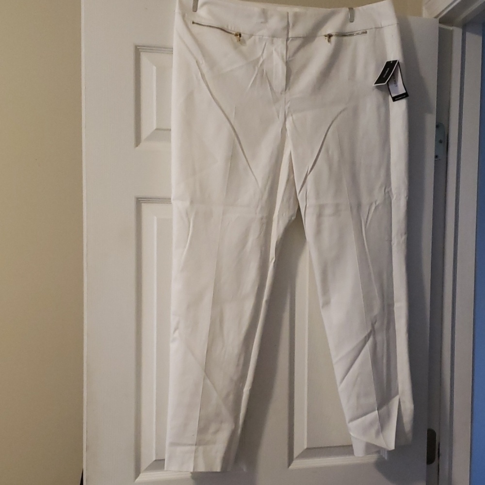 White Nine West slacks